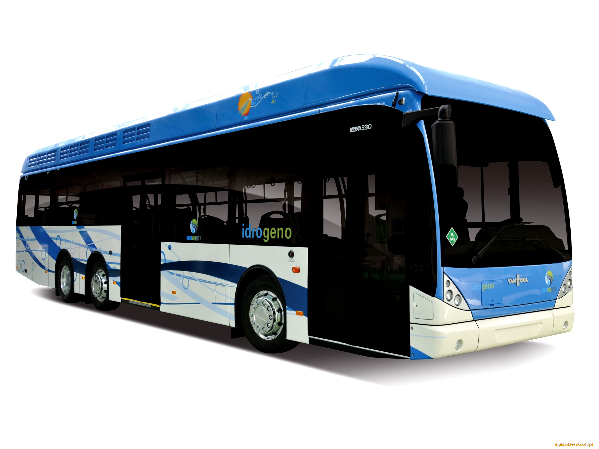 , , bus, cell, fuel, van, hool, a330